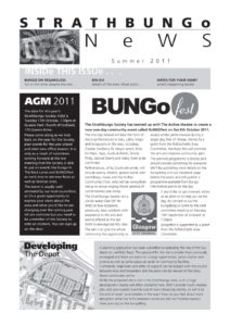 The front page of the Summer News 2011