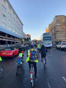 Strathbungo to Shawlands Primary School Bike Bus - The Strathbungo Society